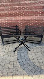 Banken met tafel, Antiek en Kunst, Ophalen