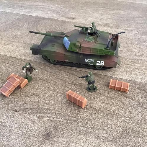 Micro legertank en soldaatjes van 1998, Verzamelen, Speelgoed, Ophalen of Verzenden