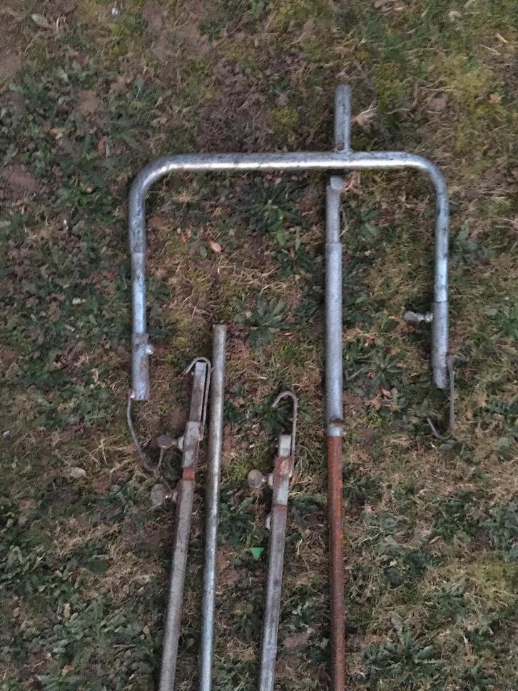 staanders voor tent(markt)vast te zetten-uitschuifbaar, Diversen, Overige Diversen, Ophalen