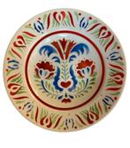 Assiette murale vintage art Matyo (Hongrie), Enlèvement ou Envoi