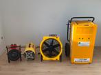 A louer : deshumidicateur pro avec ventilateur et chauffage, Enlèvement ou Envoi, Comme neuf, Ventilateur