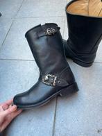 New rock boots RARE, Kleding | Dames, Schoenen, Ophalen, Hoge laarzen, Zwart, Zo goed als nieuw