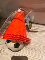 Voetbalkegeltjes en bal nieuw, Sports & Fitness, Football, Enlèvement, Neuf, Ballon