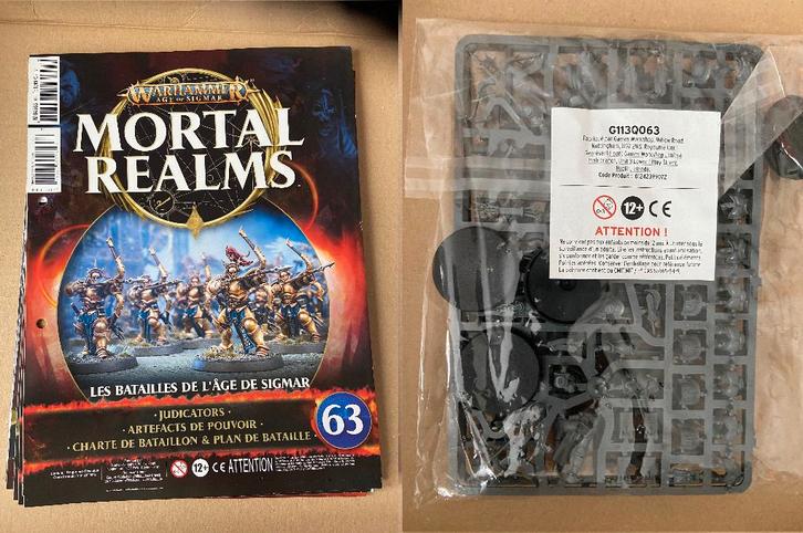 Warhammer Mortal Realms N 63 Hachette, Hobby & Loisirs créatifs, Wargaming, Neuf, Warhammer, Envoi