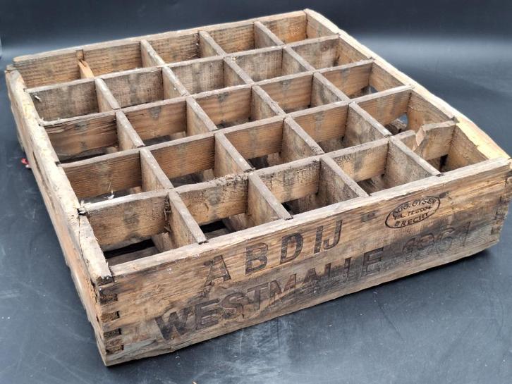 oude bierbak ABDIJ WESTMALLE 1961, Antiek en Kunst, Curiosa en Brocante, Ophalen of Verzenden