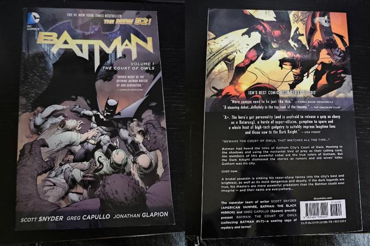 Batman Tome 1 : La Cour des hiboux., Livres, BD | Comics, Enlèvement ou Envoi