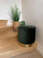 Groene poef, Huis en Inrichting, Zetels | Voetbanken en poefs, Ophalen, Gebruikt
