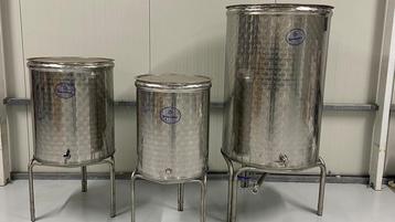 Vergistingsvaten Sansone van 10 t/m 100 liter beschikbaar voor biedingen