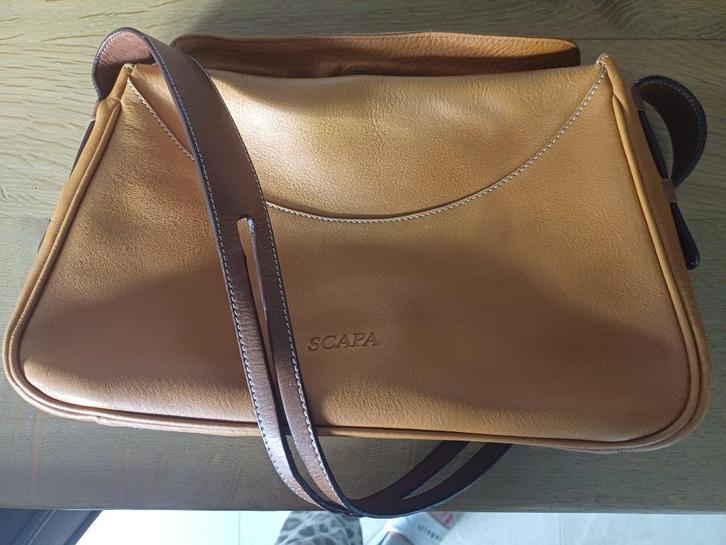 Designer - Scapa accessories - schoudertas, Handtassen en Accessoires, Tassen | Schoudertassen, Zo goed als nieuw, Overige merken
