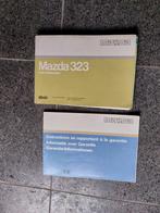 Mazda 323 Bg 3-4- deurs instructieboekje+garantieboekje., Ophalen