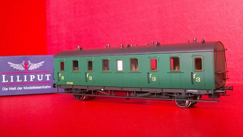 Voiture Voyageurs 3 cl. SNCB Train Vapeur - Liliput 334050, Hobby & Loisirs créatifs, Trains miniatures | HO, Neuf, Wagon, Liliput