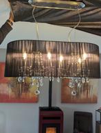 Zeer mooie lamp in kandelaarstijl. (Twee beschikbaar), Ophalen, Zo goed als nieuw, Glas, Minder dan 50 cm