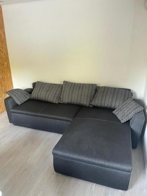 Couch, Huis en Inrichting, Zetels | Complete zithoeken, Zo goed als nieuw, Hout, Metaal, Overige materialen, Ophalen