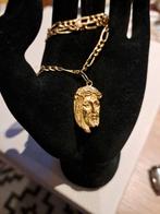 Chaîne et pendentif en or 18k 52cm 15,47g, Ophalen of Verzenden, Zo goed als nieuw, Goud, Goud