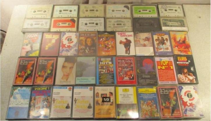 39 Originele Cassettebandjes, Cd's en Dvd's, Cassettebandjes, Zo goed als nieuw, Origineel, Pop, 26 bandjes of meer, Ophalen of Verzenden