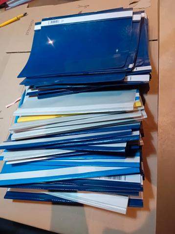 Plastieken A4 mapjes, Divers, Ecriture, Enlèvement ou Envoi, Comme neuf