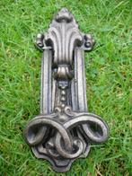 Klopper, deurklopper in gietijzer met bronzen patina, Tuin en Terras, Ophalen, Nieuw
