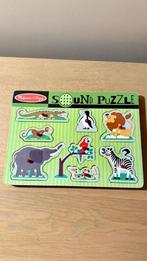 Geluiden puzzel, Kinderen en Baby's, Speelgoed | Kinderpuzzels, Ophalen, 2 tot 4 jaar, Gebruikt, Van hout