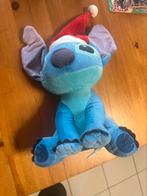 Knuffel/ kerst muts van stitch, Verzamelen, Ophalen, Zo goed als nieuw, Knuffel