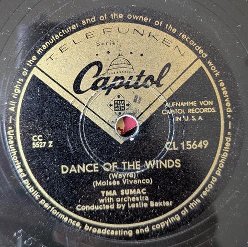 Yma Sumac 78 toeren platen 78 rpm, Cd's en Dvd's, Vinyl | Wereldmuziek, Gebruikt, Latijns-Amerikaans, 10 inch, Ophalen