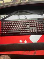 Corsair K70 Azerty Switch Blauw + Razer BasilikV3, Computers en Software, Ophalen of Verzenden, Azerty, Gebruikt