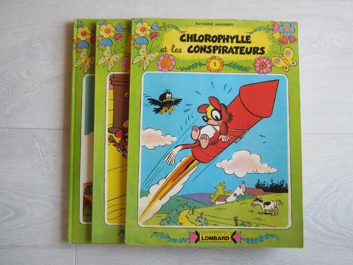 Chlorophylle - E.O. - Collection verte du Lombard, Livres, BD, Comme neuf, Plusieurs BD, Enlèvement ou Envoi