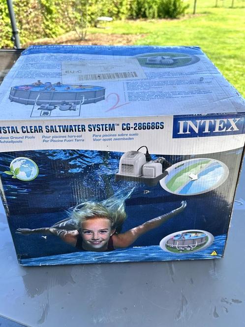 Zoutwatersysteem Intex, Tuin en Terras, Zwembad-toebehoren, Gebruikt, Overige typen, Ophalen