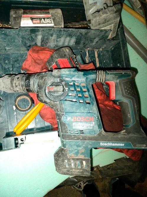 Bosch GBH 36 VF Li Plus reparatie, Doe-het-zelf en Bouw, Gereedschap | Boormachines, Zo goed als nieuw, Ophalen