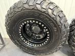 5x Beadlock Set met BF goodrich KM3 (Jimny,Vitara,Samurai), Ophalen of Verzenden, 15 inch, All Season, Banden en Velgen