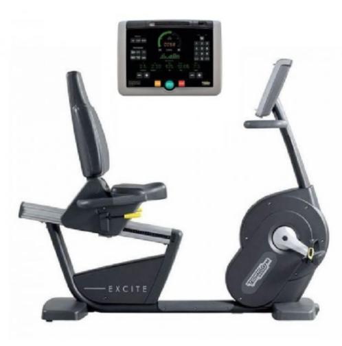 Technogym Excite 700 Recumbent Bike | Ligfiets |, Sport en Fitness, Fitnessmaterialen, Zo goed als nieuw, Armen, Benen, Borst