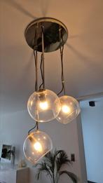 Hanglamp 3-lamp glas, Ophalen, Zo goed als nieuw, Glas