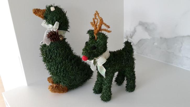 kersteendje en -hertje, Diversen, Kerst, Ophalen of Verzenden