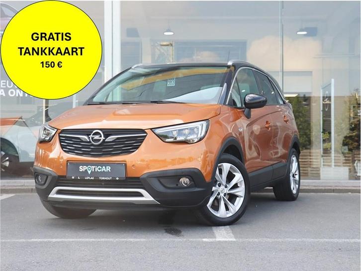 Opel Crossland X INNOVATION 1.2T 110PK |GPS|CAMERA|, Auto's, Opel, Crossland X, Airconditioning, Cruise Control, Dodehoekdetectie
