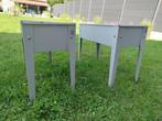 2 Plantenbakken, Tuin en Terras, Ophalen, Gebruikt, Metaal, 60 tot 100 cm