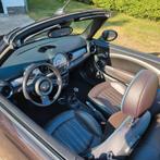 Mini cooper cabrio 1.6 benzine 90kw, 2012,  serie highgate, Auto's, Leder, Bedrijf, Cabrio, Te koop