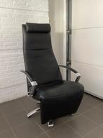 Prachtige recente Jori relax Brainbuilder+kussen MAXI, Huis en Inrichting, Fauteuils, Ophalen, Zo goed als nieuw, Leer, Sede durlet stressless hukla Cassina Leolux