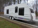 TABBERT PUCINI /MOVER/AIRCO/VOORTENT rondzit,toiletruimte ,, Caravans en Kamperen, Vast bed, Rondzit, Tabbert, Schokbreker