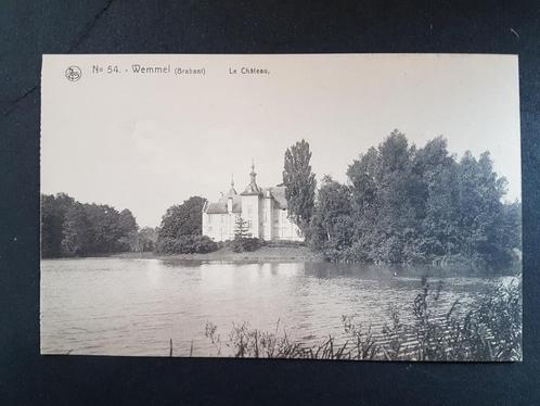 Wemmel Le Château Kasteel, Verzamelen, Postkaarten | België, Ongelopen, Vlaams-Brabant, 1920 tot 1940, Verzenden