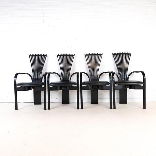 4x vintage stoel Totem Torstein Nilsen, Antiek en Kunst, Antiek | Meubels | Stoelen en Sofa's, Ophalen