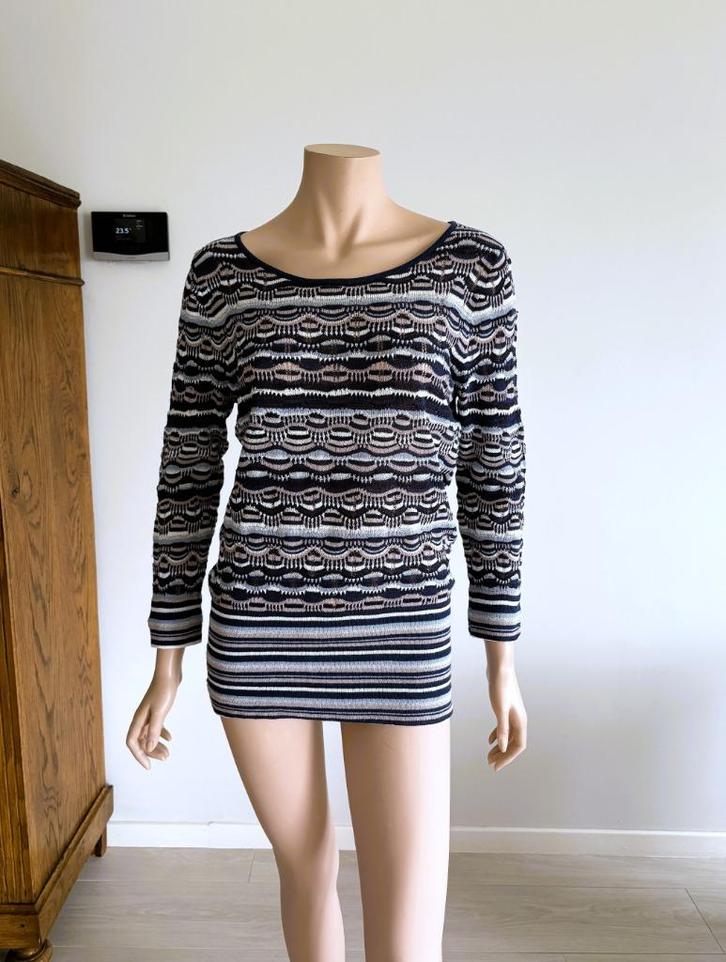 Caroline Biss Lichte trui–Maat 44 – Subtiele zilverdraad, Kleding | Dames, Truien en Vesten, Zo goed als nieuw, Maat 42/44 (L)