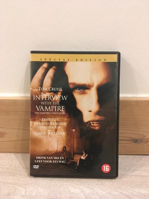 DVD Interview with a vampire, Cd's en Dvd's, Dvd's | Klassiekers, Gebruikt, Horror, Ophalen