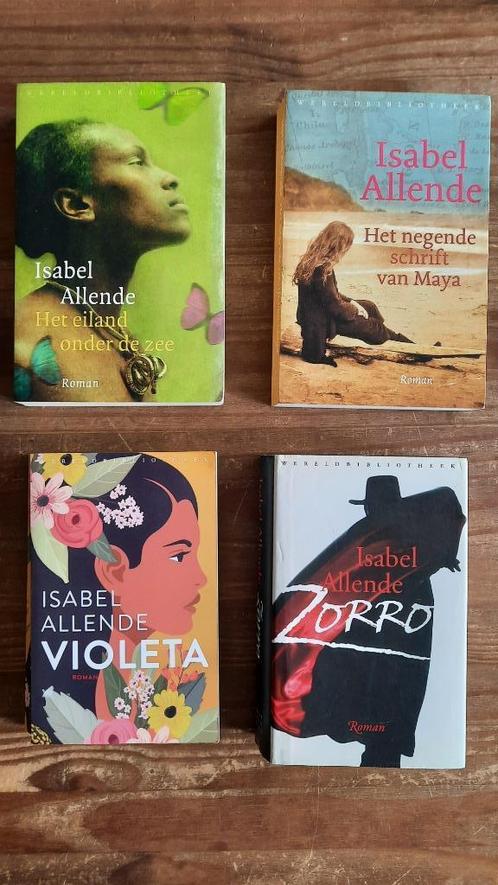 Isabel Allende : 4 boeken, Livres, Romans, Utilisé, Belgique, Enlèvement ou Envoi