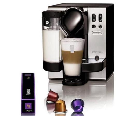 Nespresso Delonghi EN680 M Latissima, Elektronische apparatuur, Koffiezetapparaten, Gebruikt, Koffiepads en cups, Espresso apparaat
