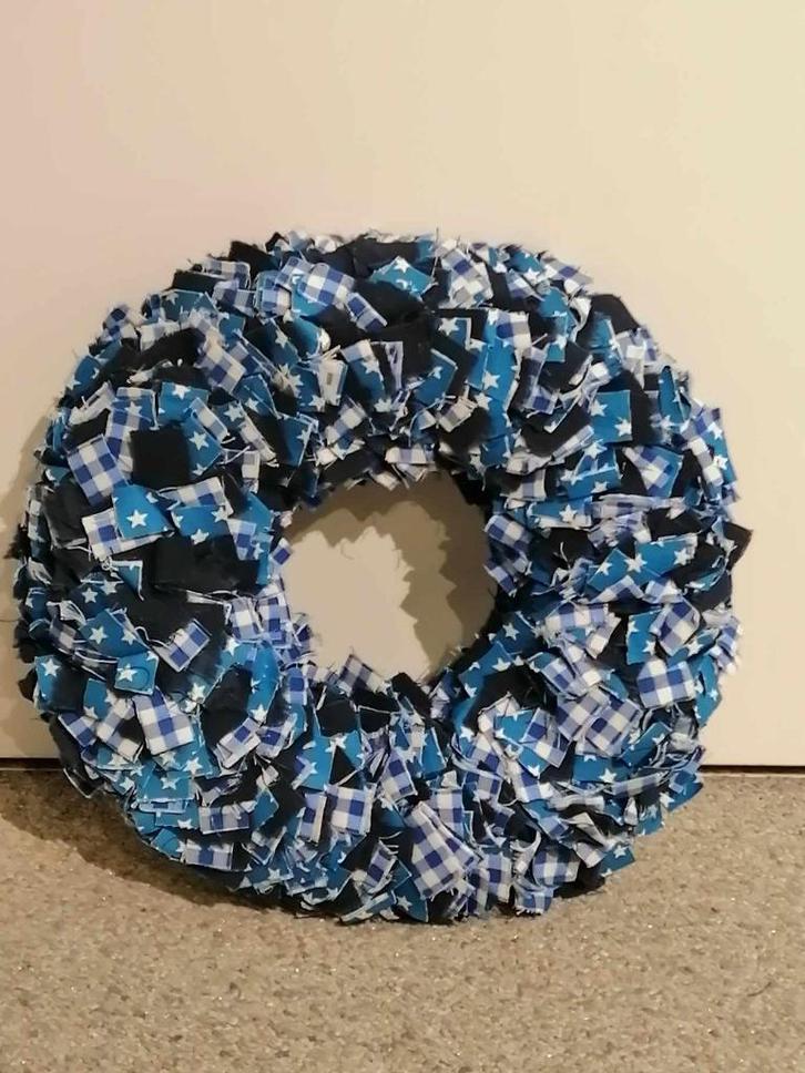 Handgemaakte geboortekrans, Kinderen en Baby's, Overige Kinderen en Baby's, Zo goed als nieuw, Ophalen