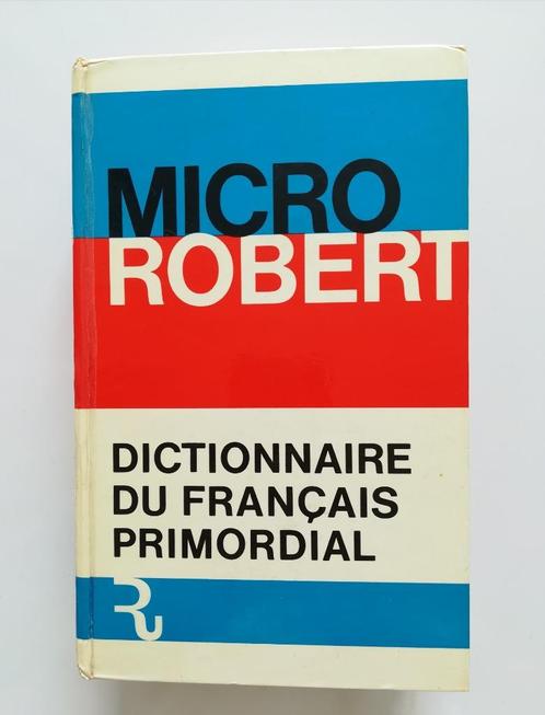 Micro Robert (1971), Livres, Dictionnaires, Utilisé, Français, Autres éditeurs, Enlèvement ou Envoi