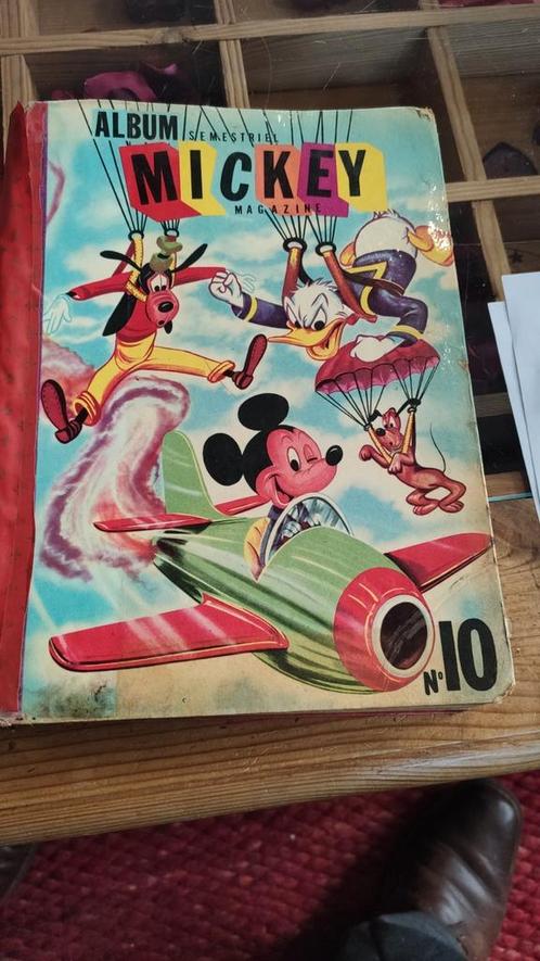 Mickey, Album 10, 1955, En Français., Livres, BD | Comics, Utilisé, Enlèvement ou Envoi