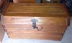 Eiken koffer, Antiek en Kunst, Curiosa en Brocante, Ophalen