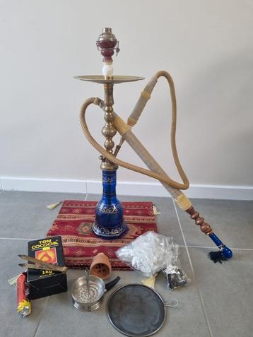 shisha hookah set, Verzamelen, Rookartikelen, Aanstekers en Luciferdoosjes, Ophalen, Zo goed als nieuw