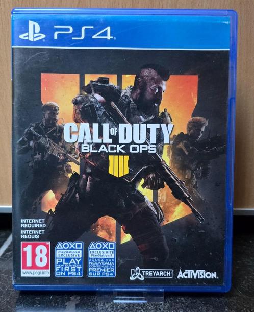 call of duty black ops 4, Games en Spelcomputers, Games | Sony PlayStation 4, Gebruikt, Shooter, Vanaf 18 jaar, Ophalen of Verzenden