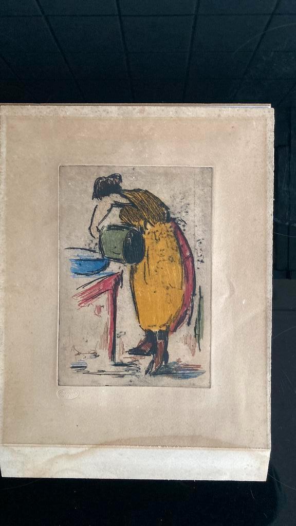 Rik Wouters (litho-ets)v.a.125 euro., Antiek en Kunst, Kunst | Overige Kunst, Ophalen of Verzenden